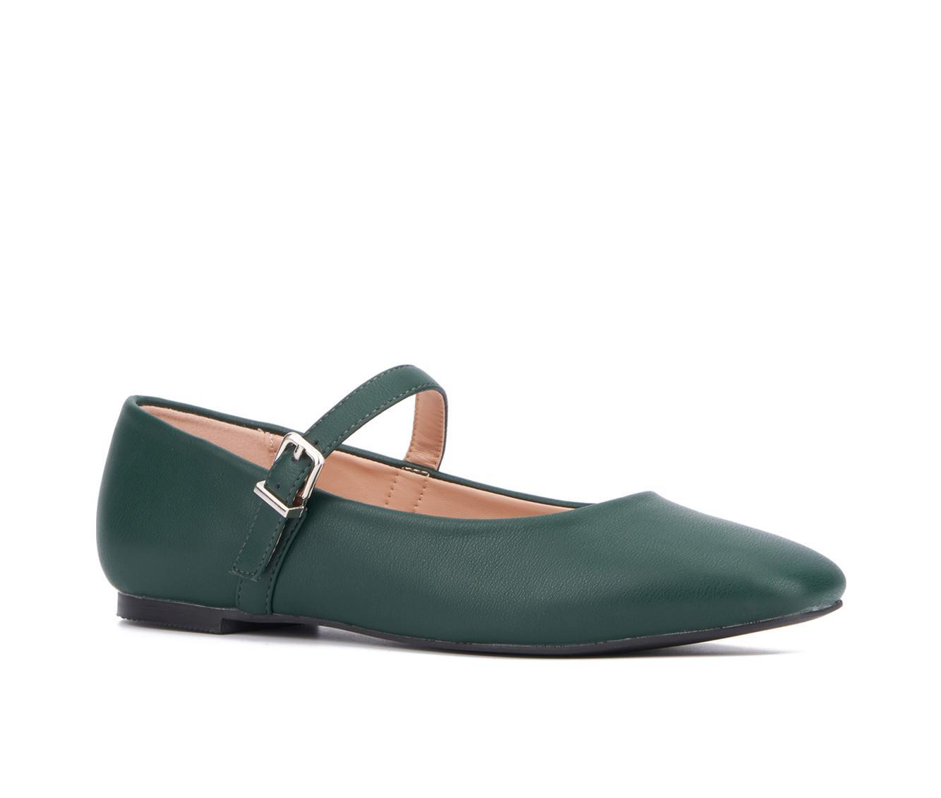 Women's New York and Company Page Mary Jane Flats Product Image