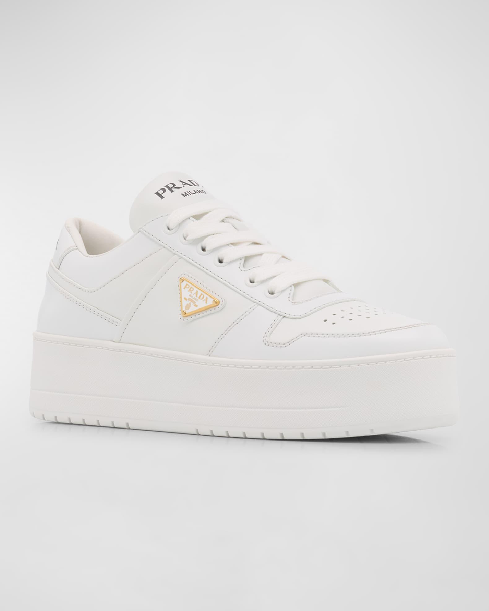 Downtown Leather Low-Top Sneakers Product Image