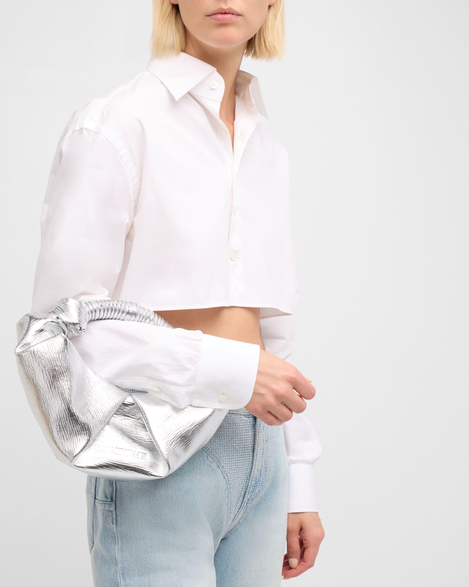 Lopsy Metallic Top-Handle Bag Product Image