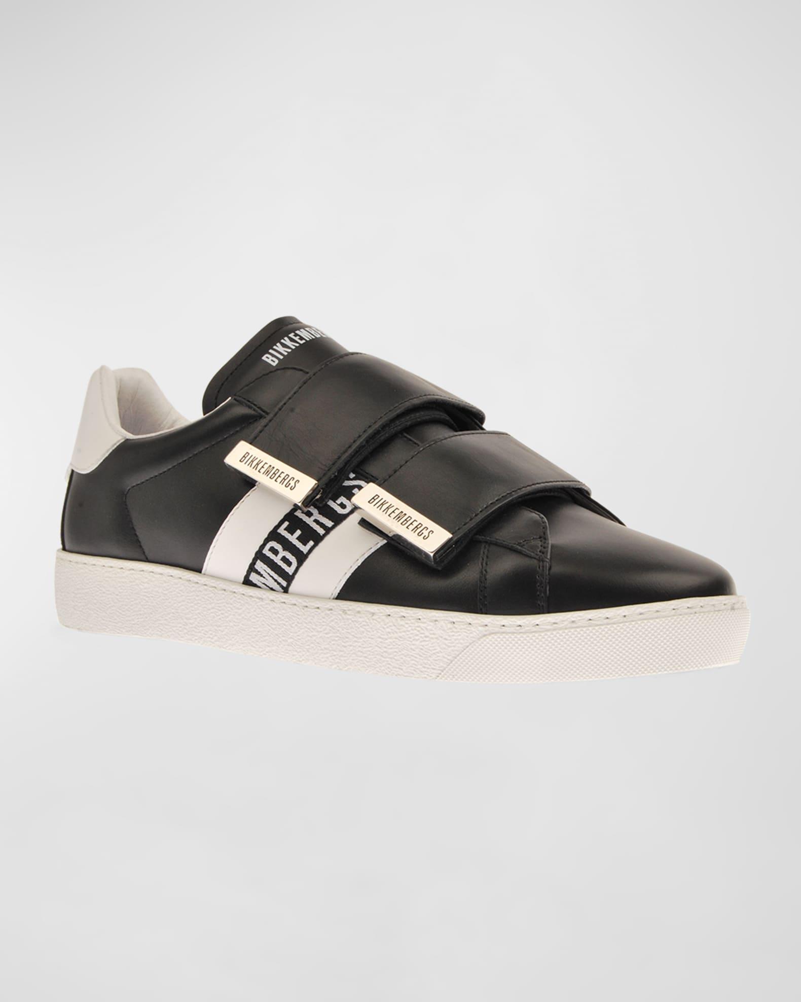 Men's Double Strap Low-Top Sneakers Product Image