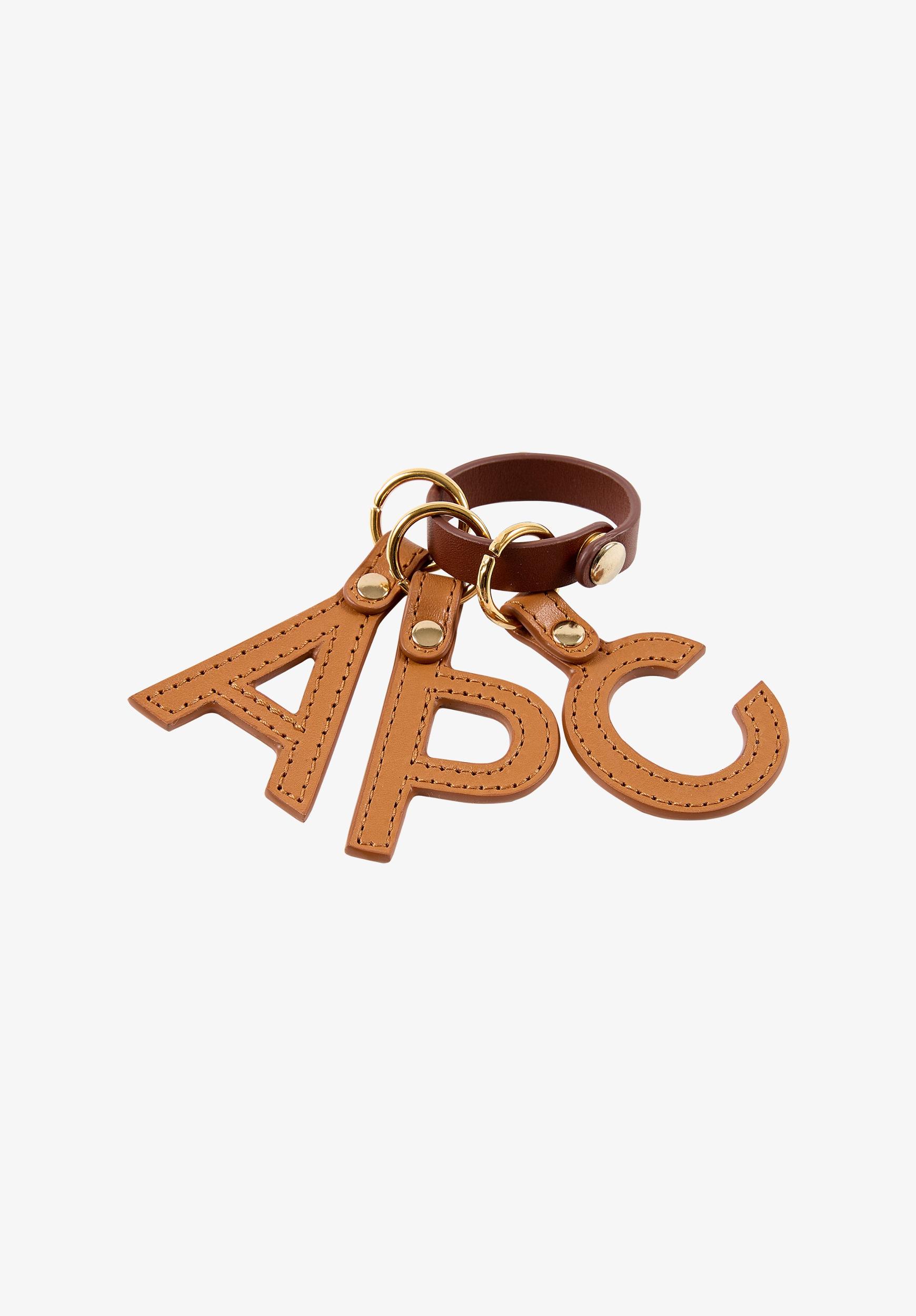 A.P.C. letters key ring Male Product Image