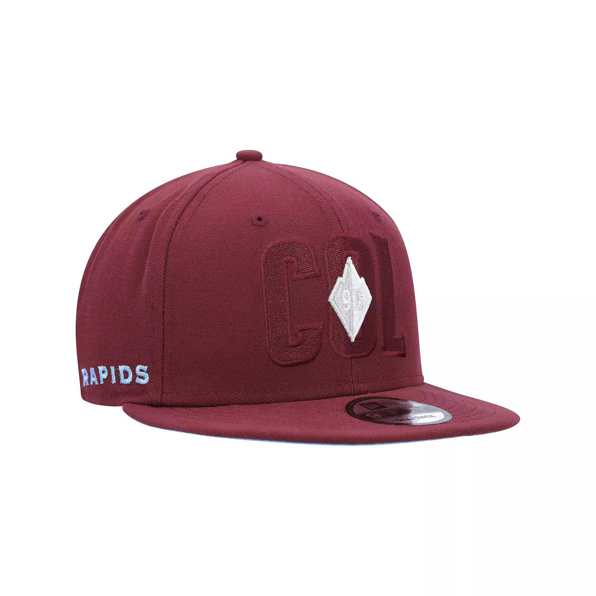 Men's New Era Burgundy Colorado Rapids Kick Off 9FIFTY Snapback Hat, Cor Med Re Product Image