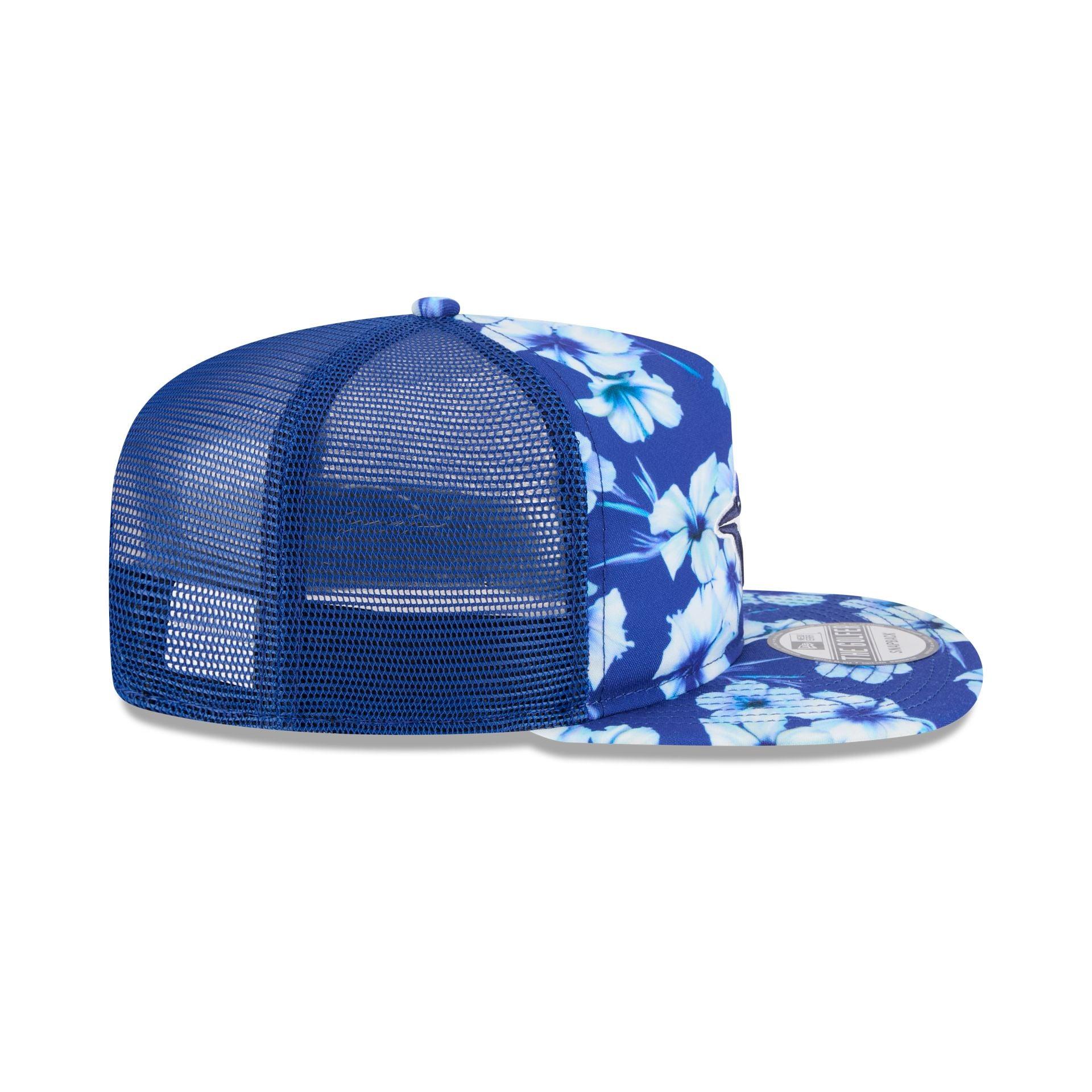 Toronto Blue Jays Pattern Golfer Trucker Hat Male Product Image