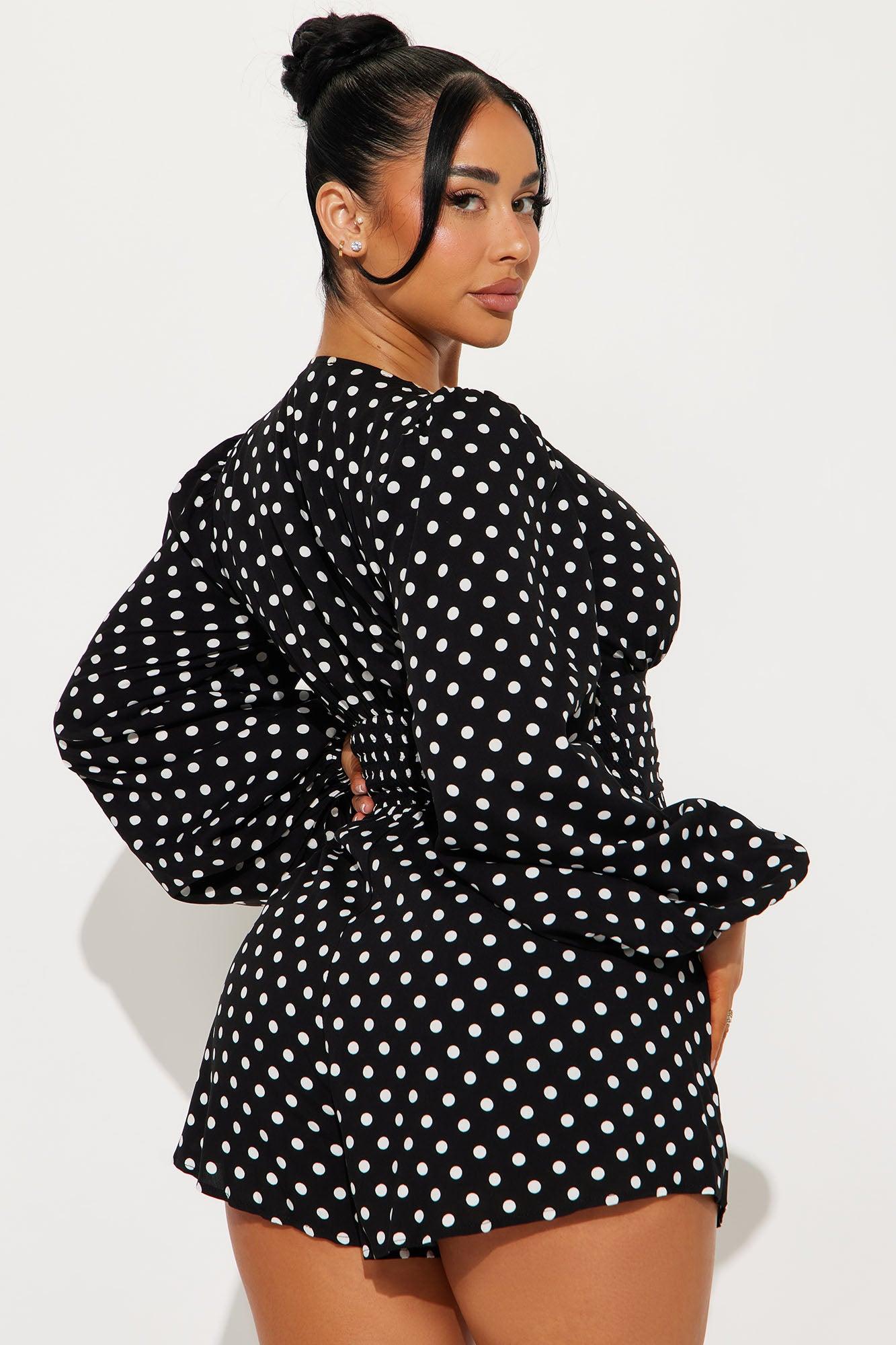 Genesis Romper - Black/White Product Image