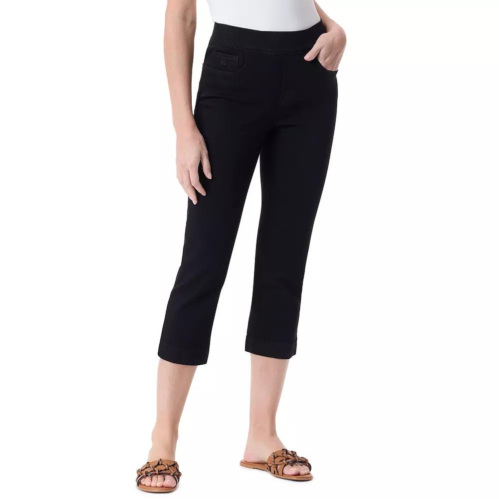 Womens Gloria Vanderbilt Amanda Pull-On Capri Pants Product Image