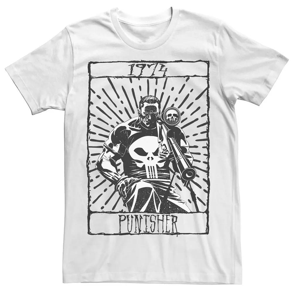 Men's Marvel The Punisher Scripture Revelations Tee,  Product Image