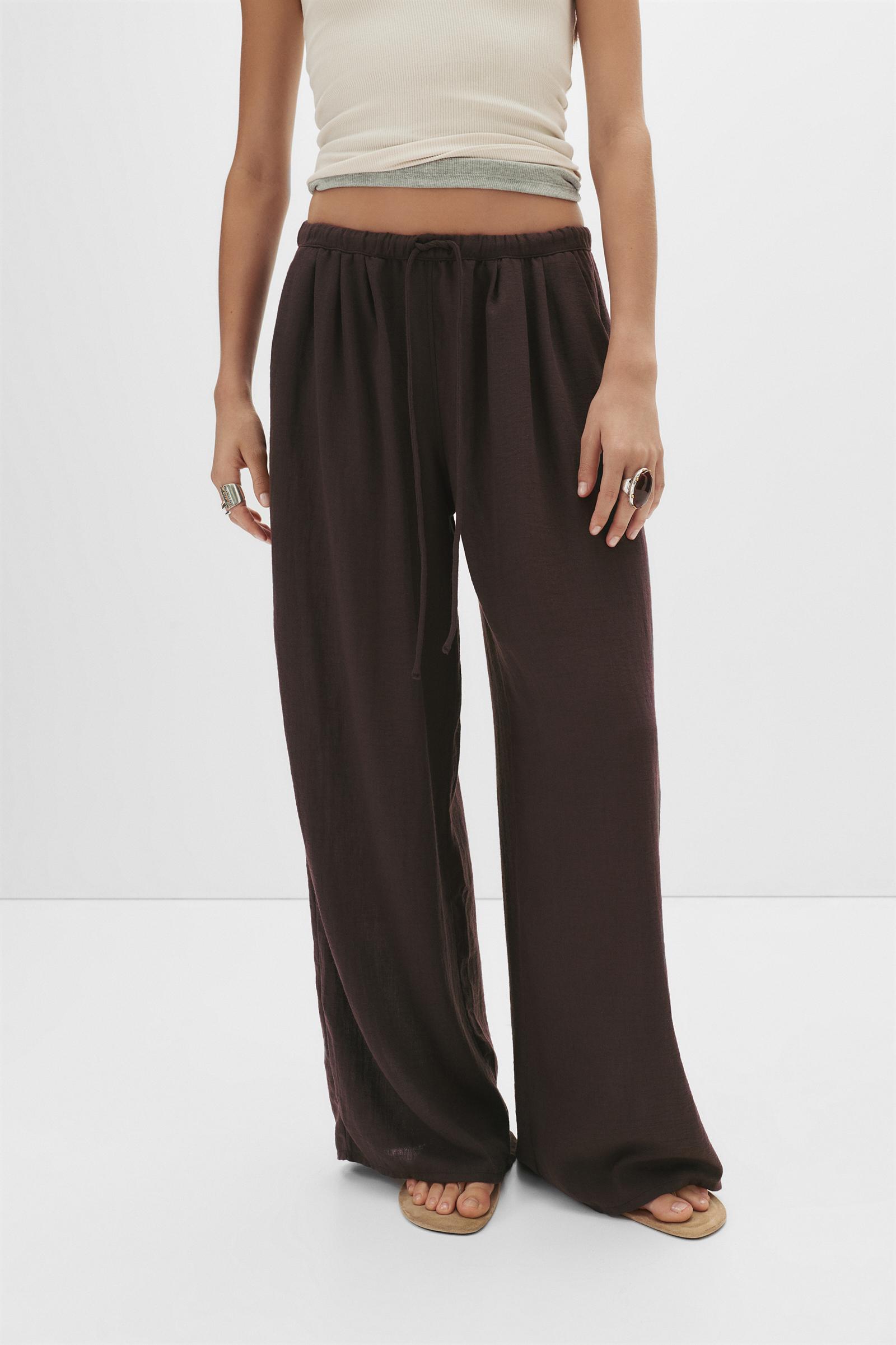 Flowing rustic trousers Product Image