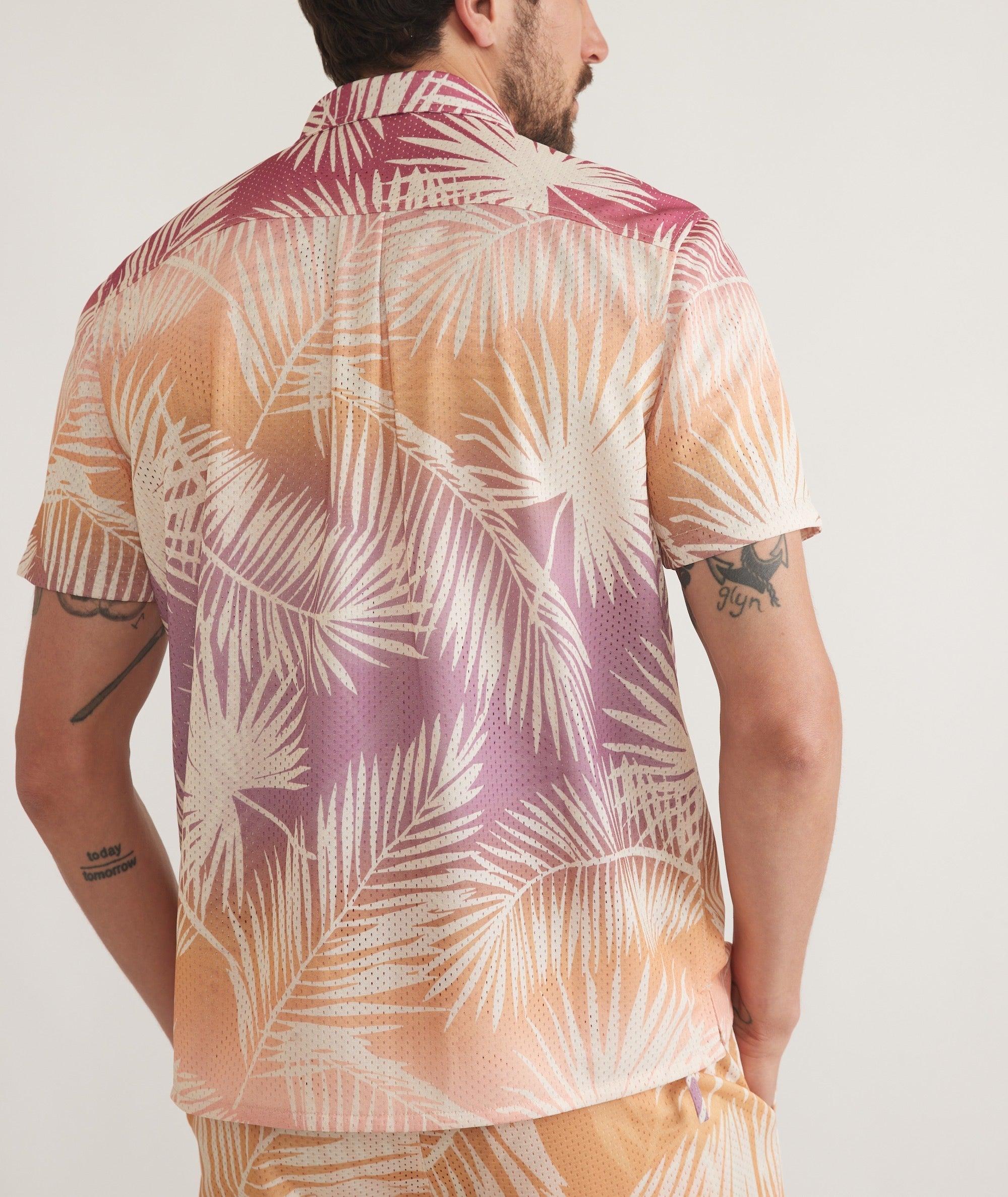 Mesh Button Down Product Image