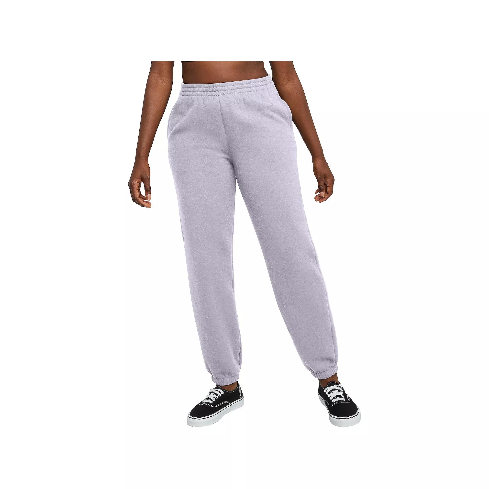 Women's Hanes® Originals Fleece Jogger Pants,  Product Image