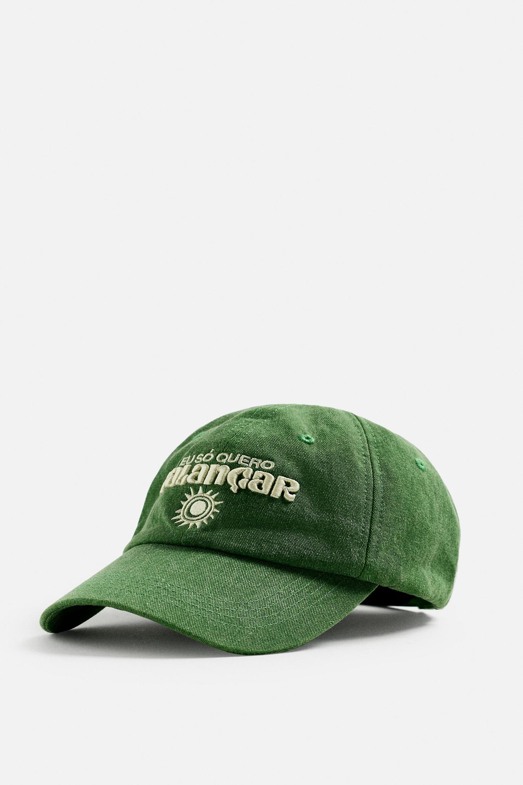CONTRAST EMBROIDERY CAP Product Image