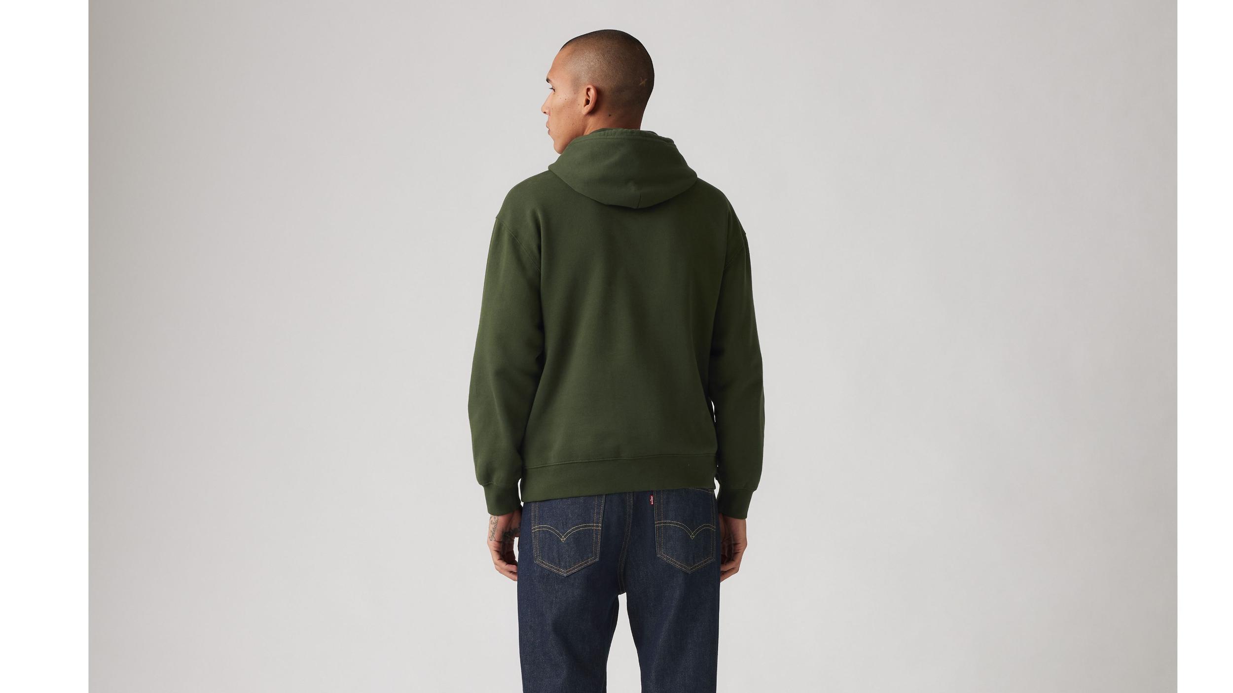 Relaxed Fit Graphic Hoodie Sweatshirt Product Image