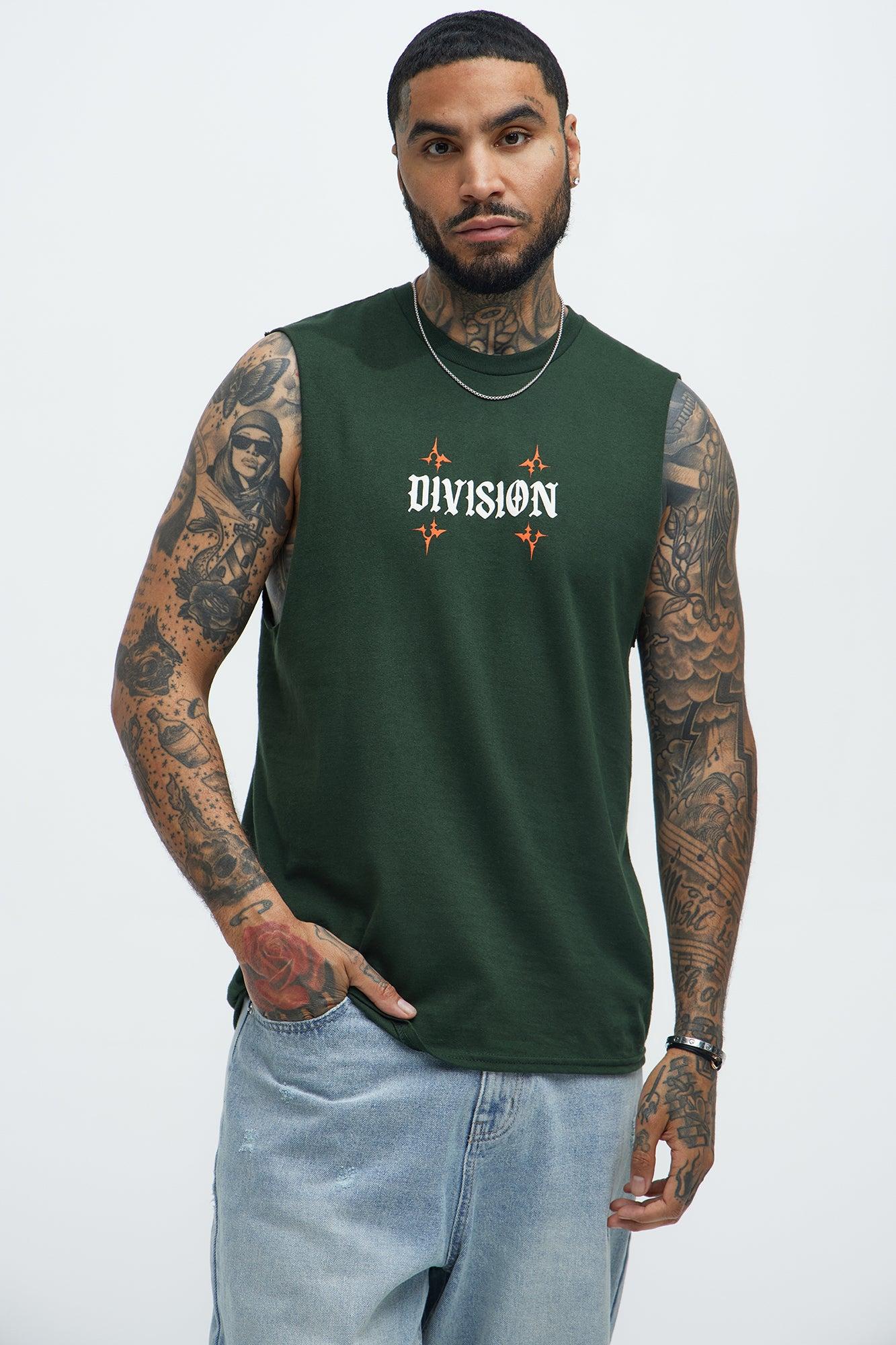 Division Muscle Tee - Green Product Image