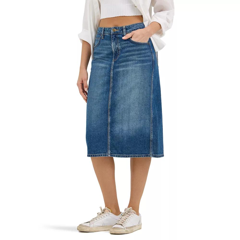 Women's Lee® Legendary Denim Skirt, Size: 12, Eat It Up Product Image