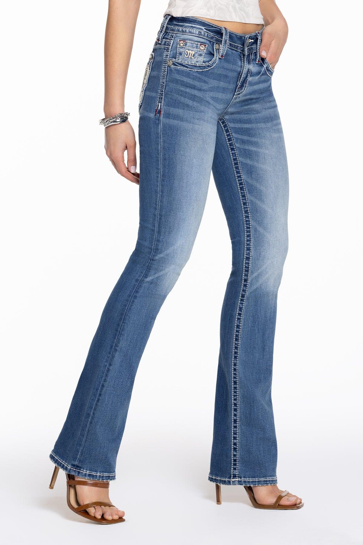 Maven Logo Bootcut Jeans Product Image
