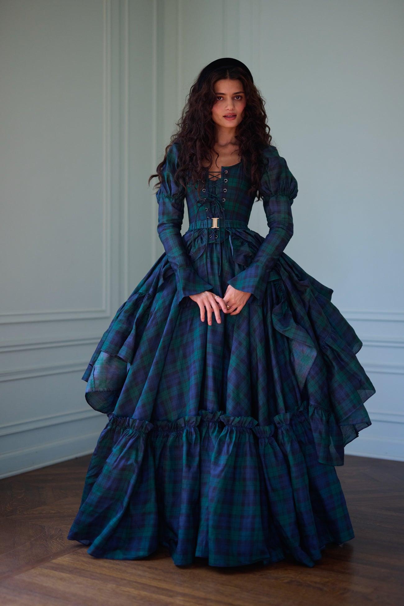 The Scotland Plaid Duchess Tournure Product Image