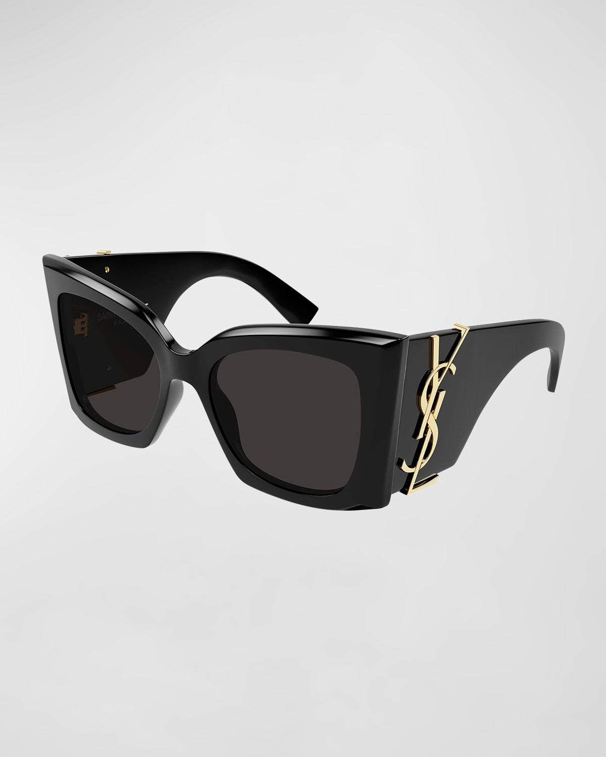 Womens Monogram Acetate 54MM Blaze Rectangular Sunglasses Product Image