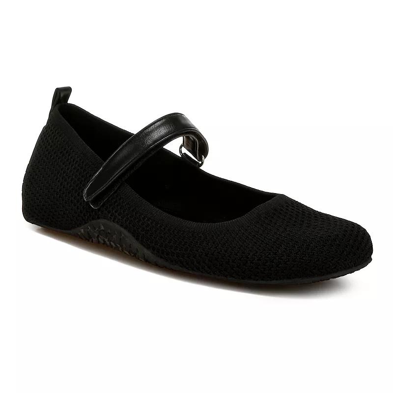 Rag & Co Nordeux Women's Ballerina Flats, Size: 9, Black Product Image