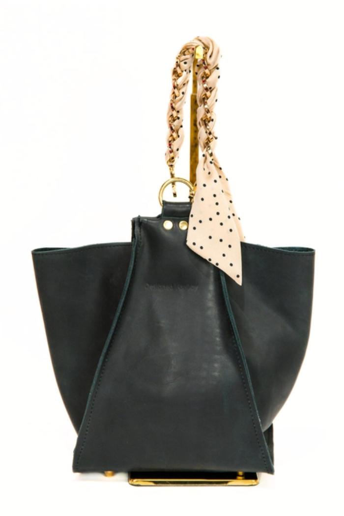 Leather Bucket Bag, Medium Size - the Millie Product Image