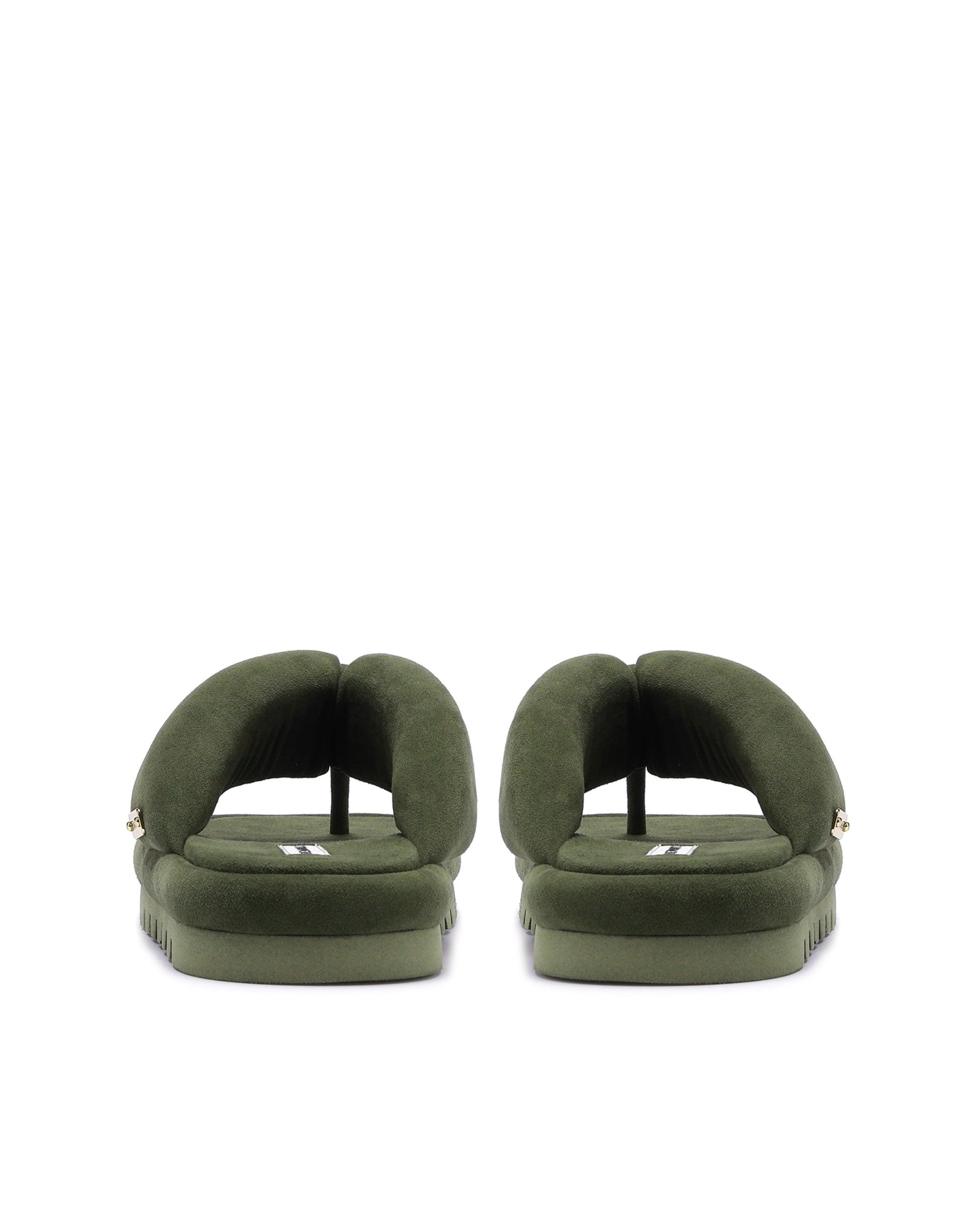 Hilary Olive Suede Product Image