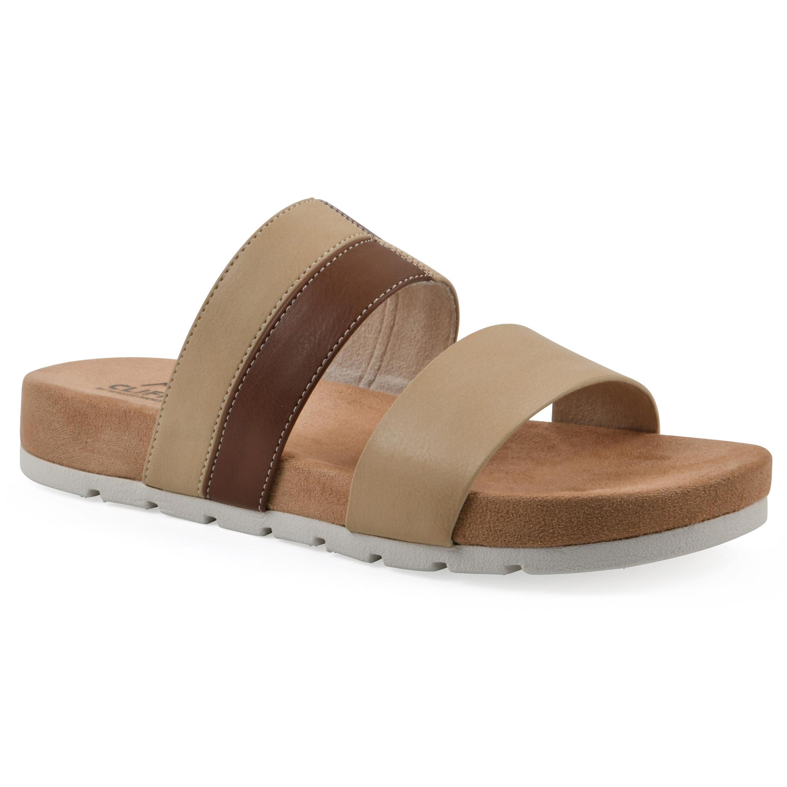 Women's Cliffs by White Mountain Tammy Slide Sandals Product Image