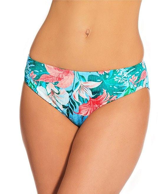 Next by Athena Tropical Coastal Love Shoreside Retro Hipster Swim Bottom Product Image