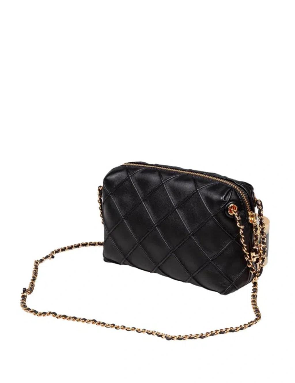 TORY BURCH Fleming Small Crossbody Bag Crossbody Bags Black Product Image