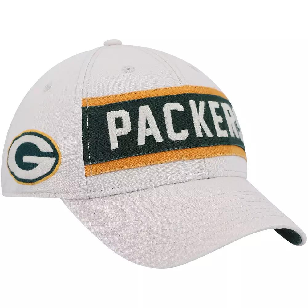 Men's '47 Cream Green Bay Packers Crossroad MVP Adjustable Hat, Beige Product Image