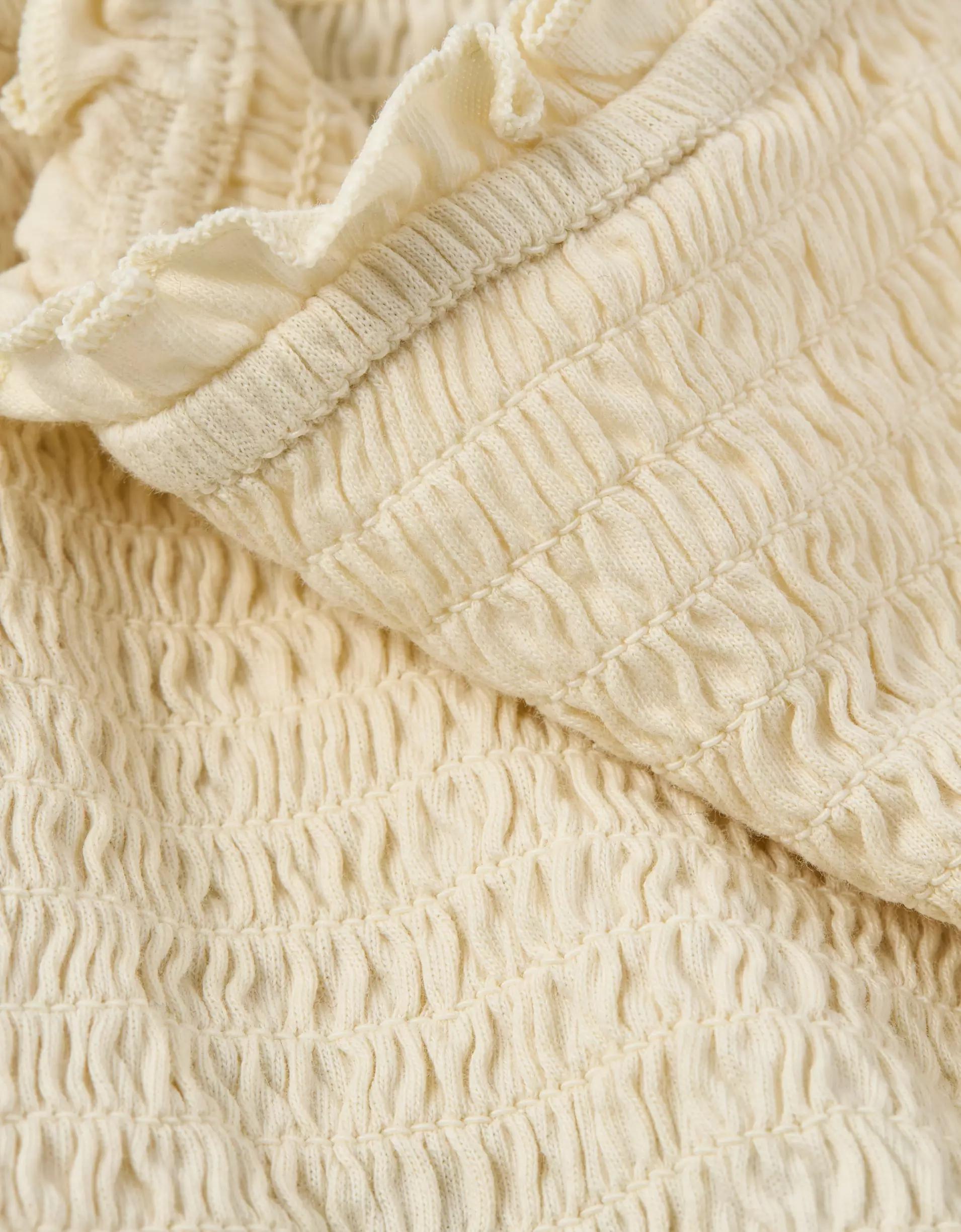 AE Sunchaser Knit Smocked Bandeau Product Image