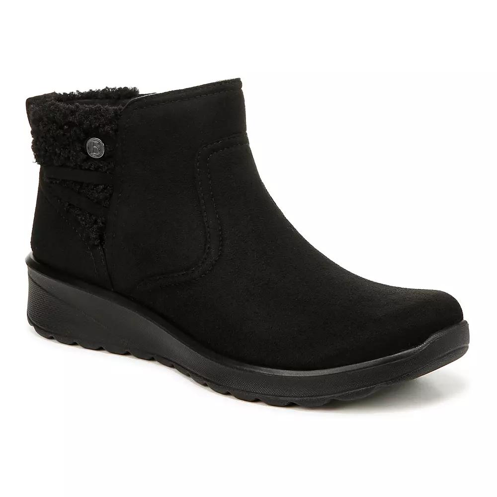 LifeStride Grand Women's Microfiber Ankle Boots, Size: 7.5, Black Product Image