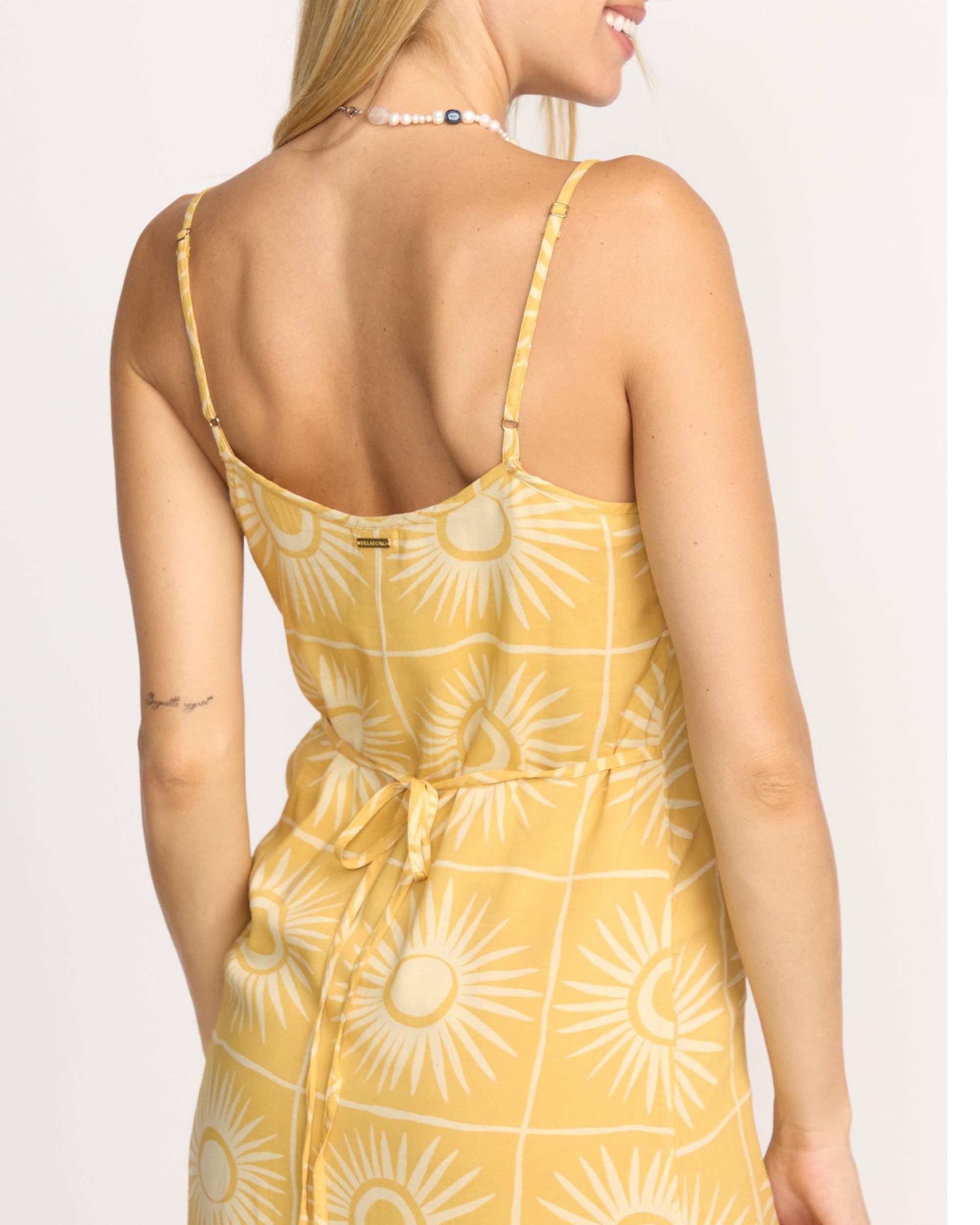 Sun Glow Maxi Dress - Gold Coast Female Product Image