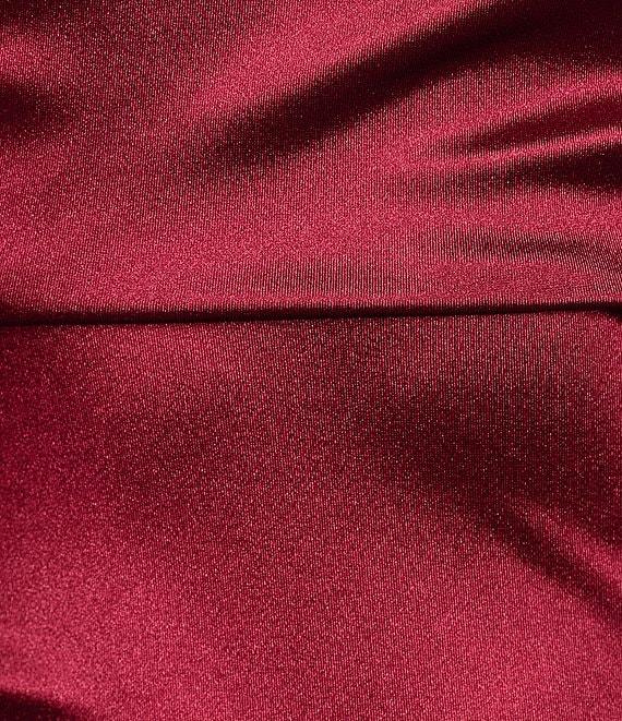 Honey and Rosie Spaghetti Strap Sweetheart Short Fitted Dress Product Image