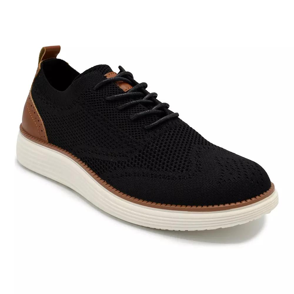 Akademiks Men's Wingtip Knit Oxford Shoes,  Product Image