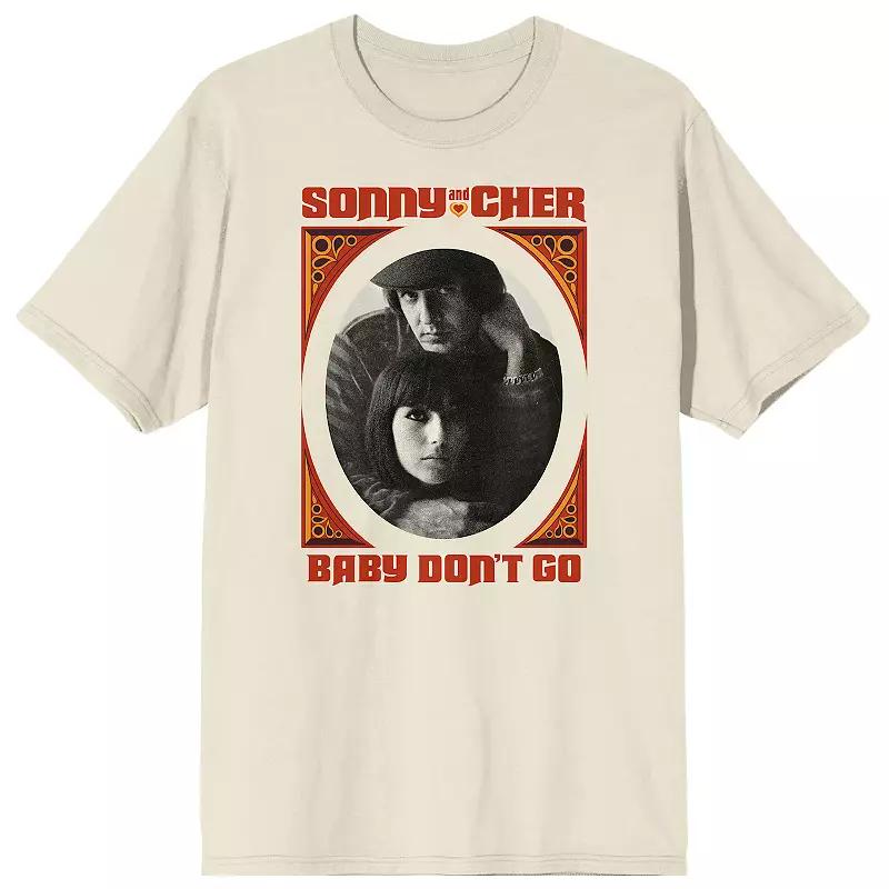Men's Sonny & Cher Baby Don't Go Graphic Tee,  Product Image