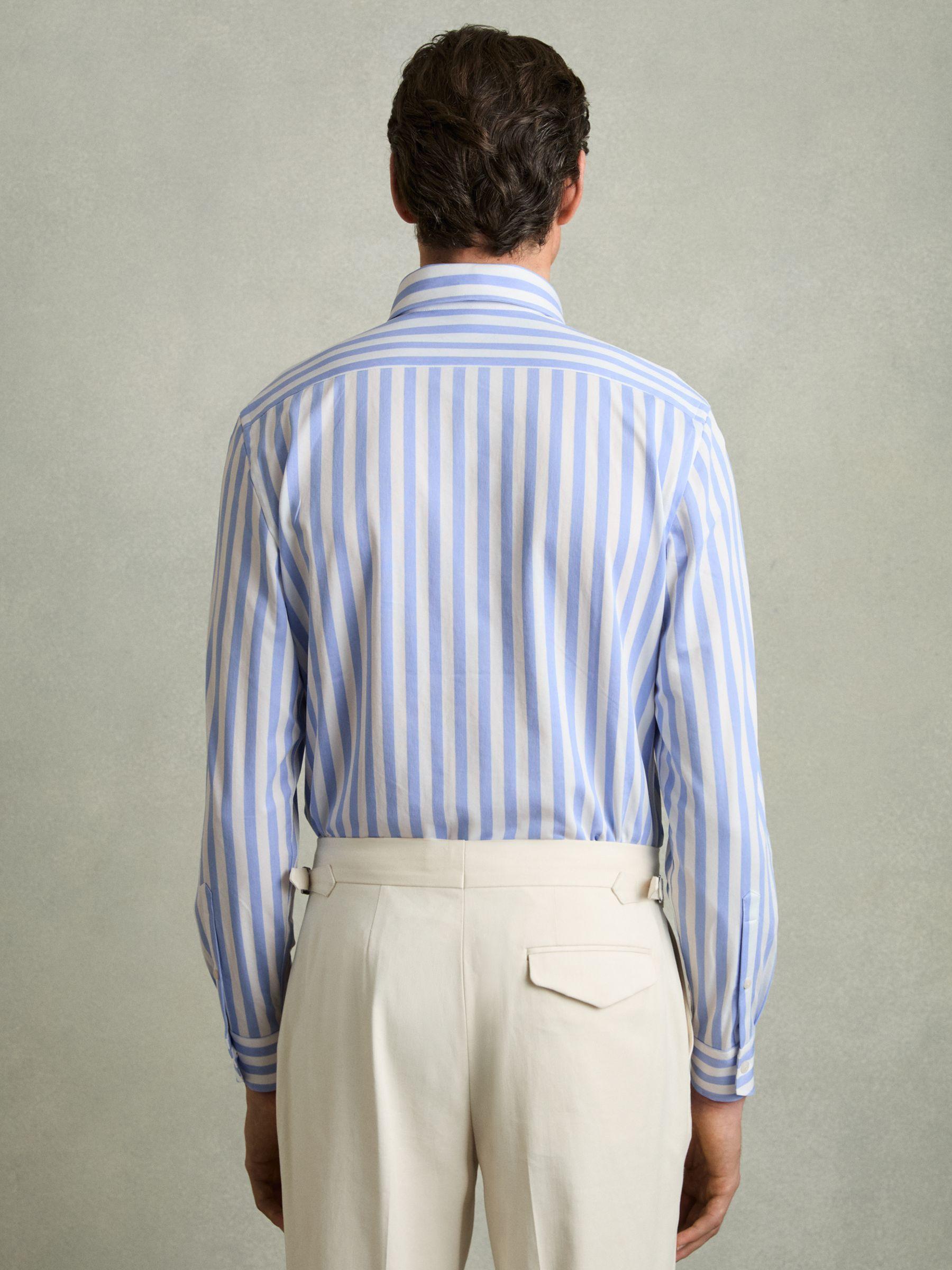 Single-Breasted Stretch Suit Blazer Slim-Fit in Stone Product Image