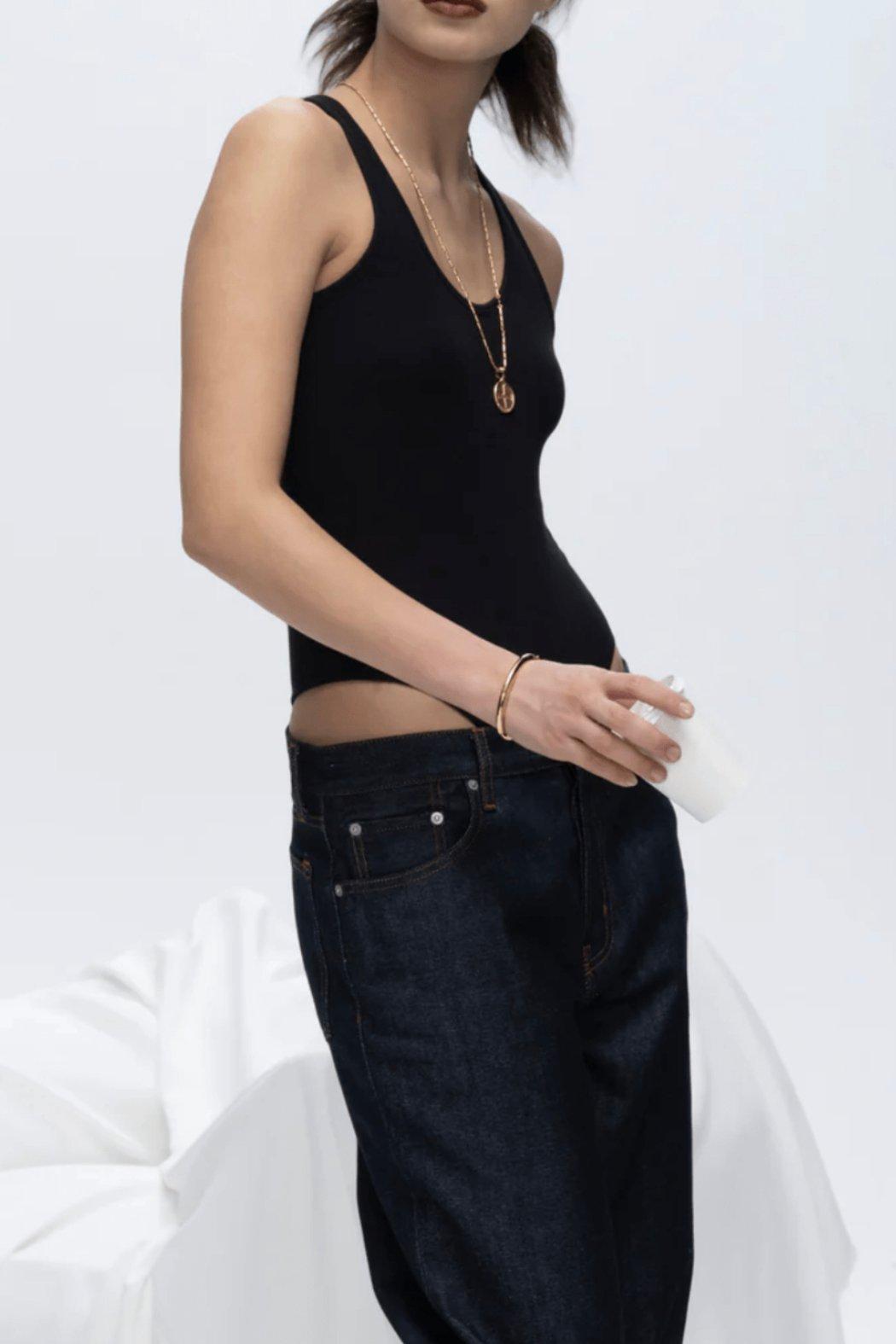 Deep-V Tank Bodysuit Product Image