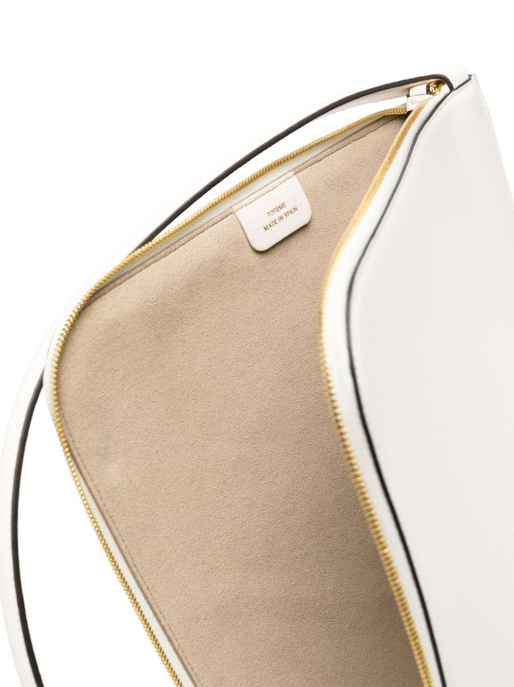 logo-plaque slim shoulder bag Product Image