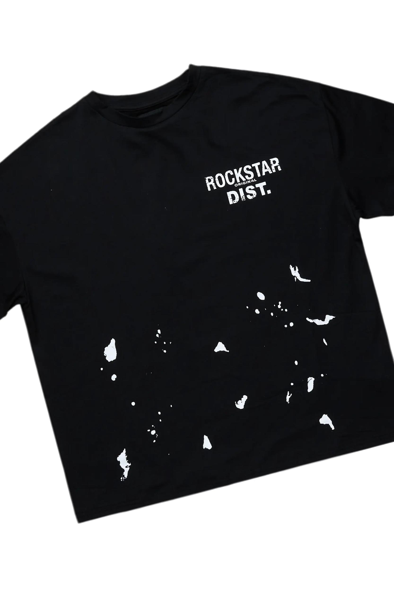 Living For It Black Bike Short Set Female Product Image