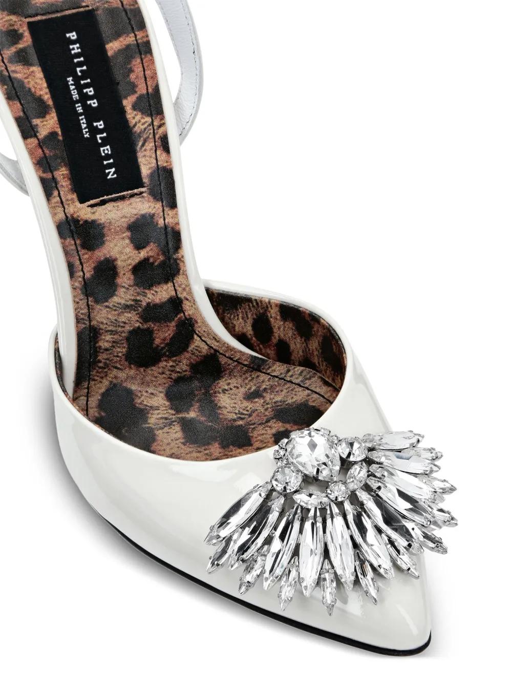 Vernice 120mm leather pumps Product Image