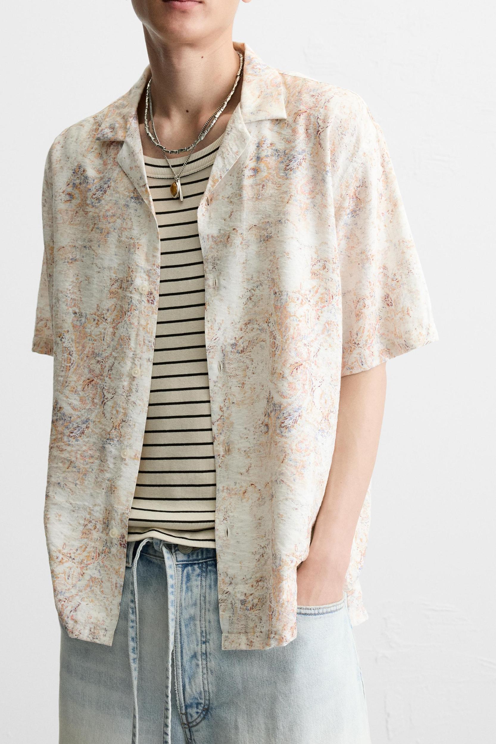 ABSTRACT PRINT SHIRT Product Image