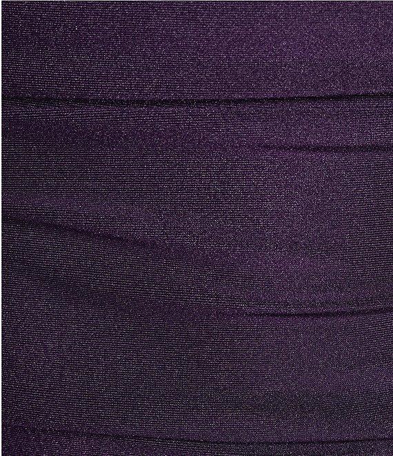 B. Darlin Cowl Neck Shirred Bodycon Dress Product Image