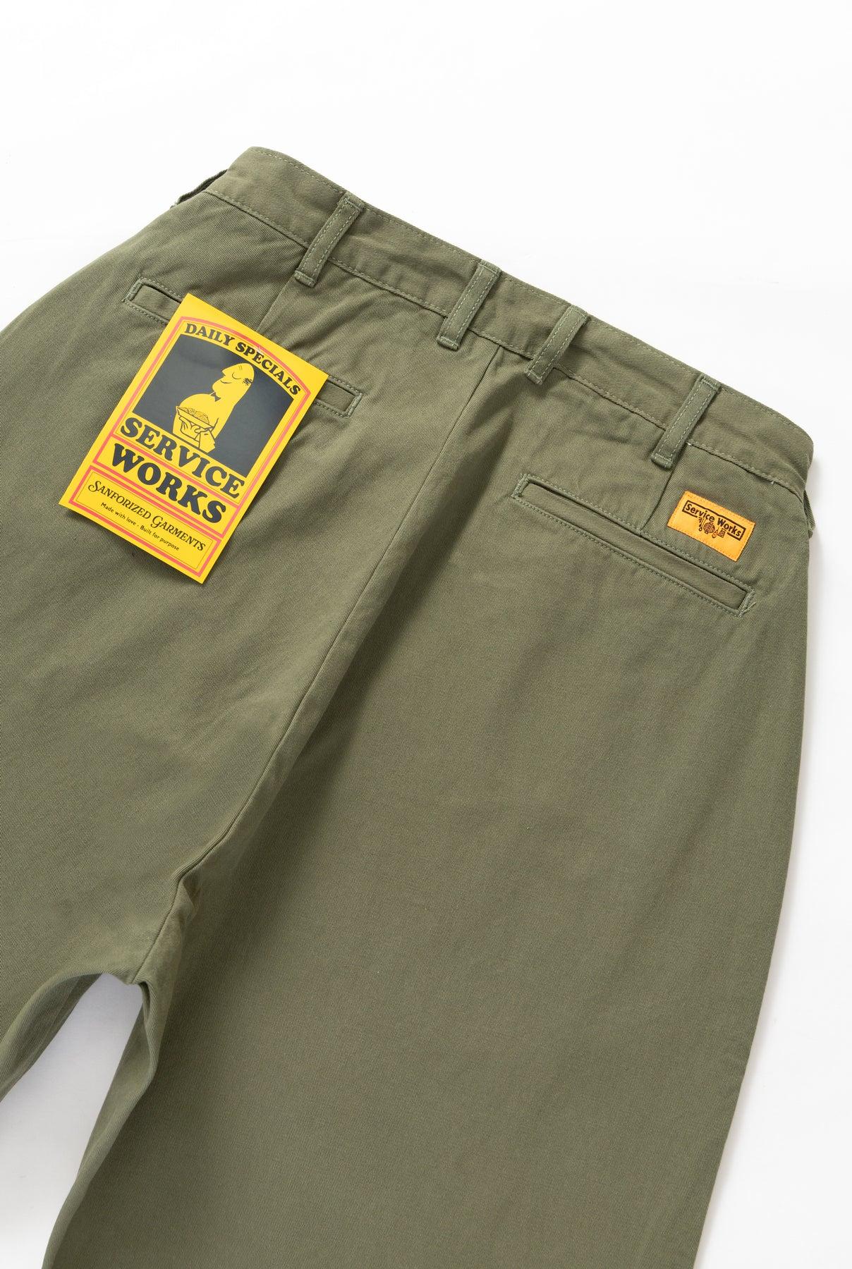 Drill Part Timer Pant - Olive Product Image