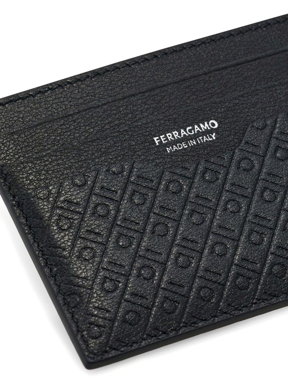 Monogram logo plaque cardholder Product Image