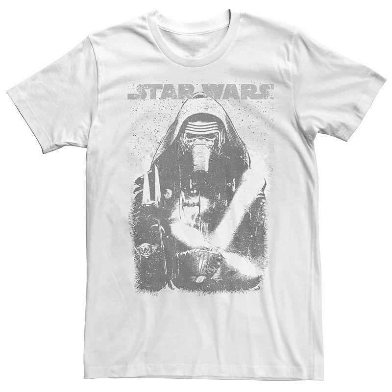 Men's Star Wars Kylo Ren Faded Portrait Tee,  Product Image
