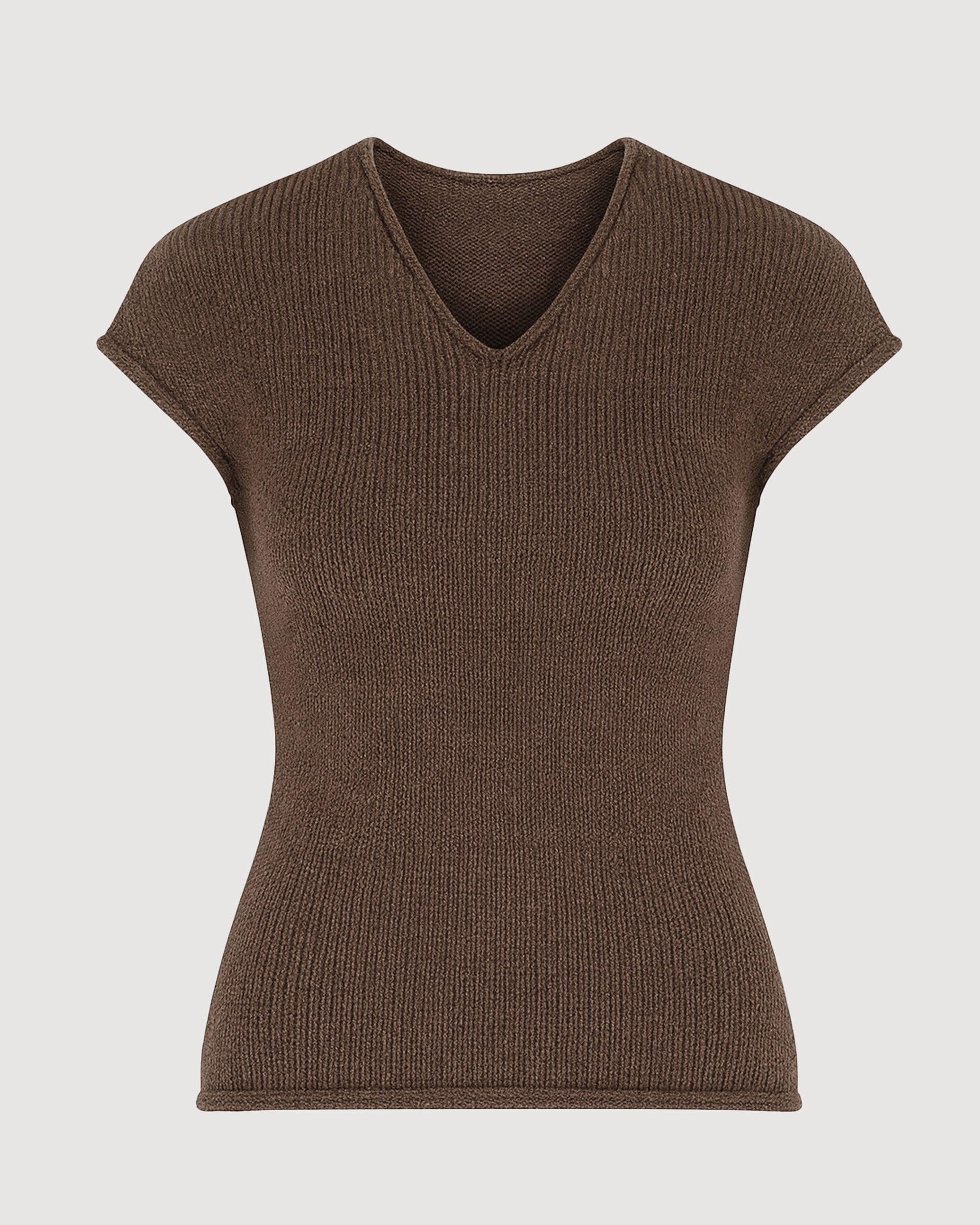 Simoul V-Neck Sweater Top Product Image