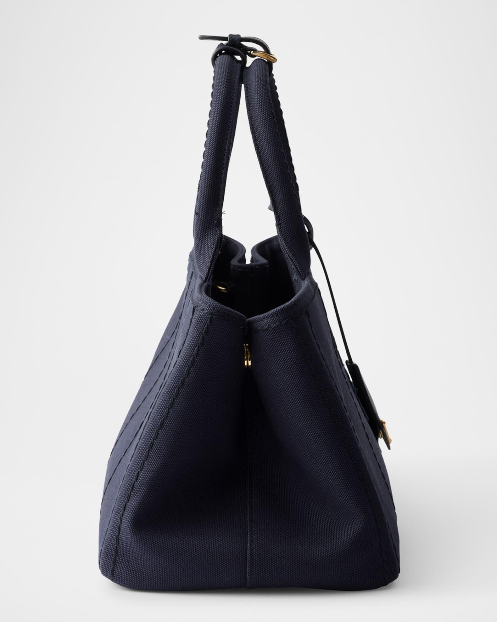 Large Cotton Canvas Crossbody Bag Product Image