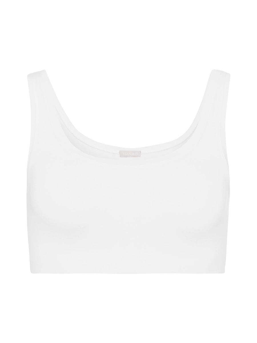 Womens Touch Feeling Crop Top Product Image