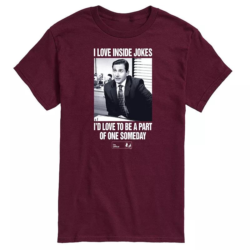 Men's The Office Michael Inside Jokes Tee,  Product Image