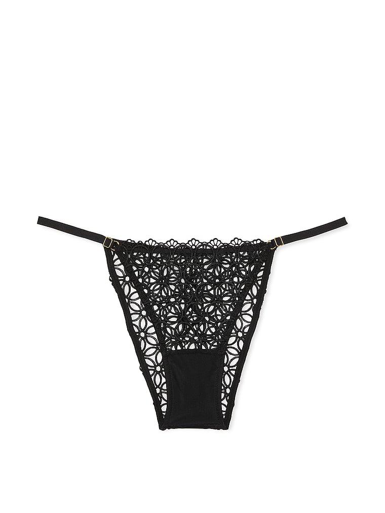 Geo Daisy Lace Adjustable Brazilian Panty Product Image