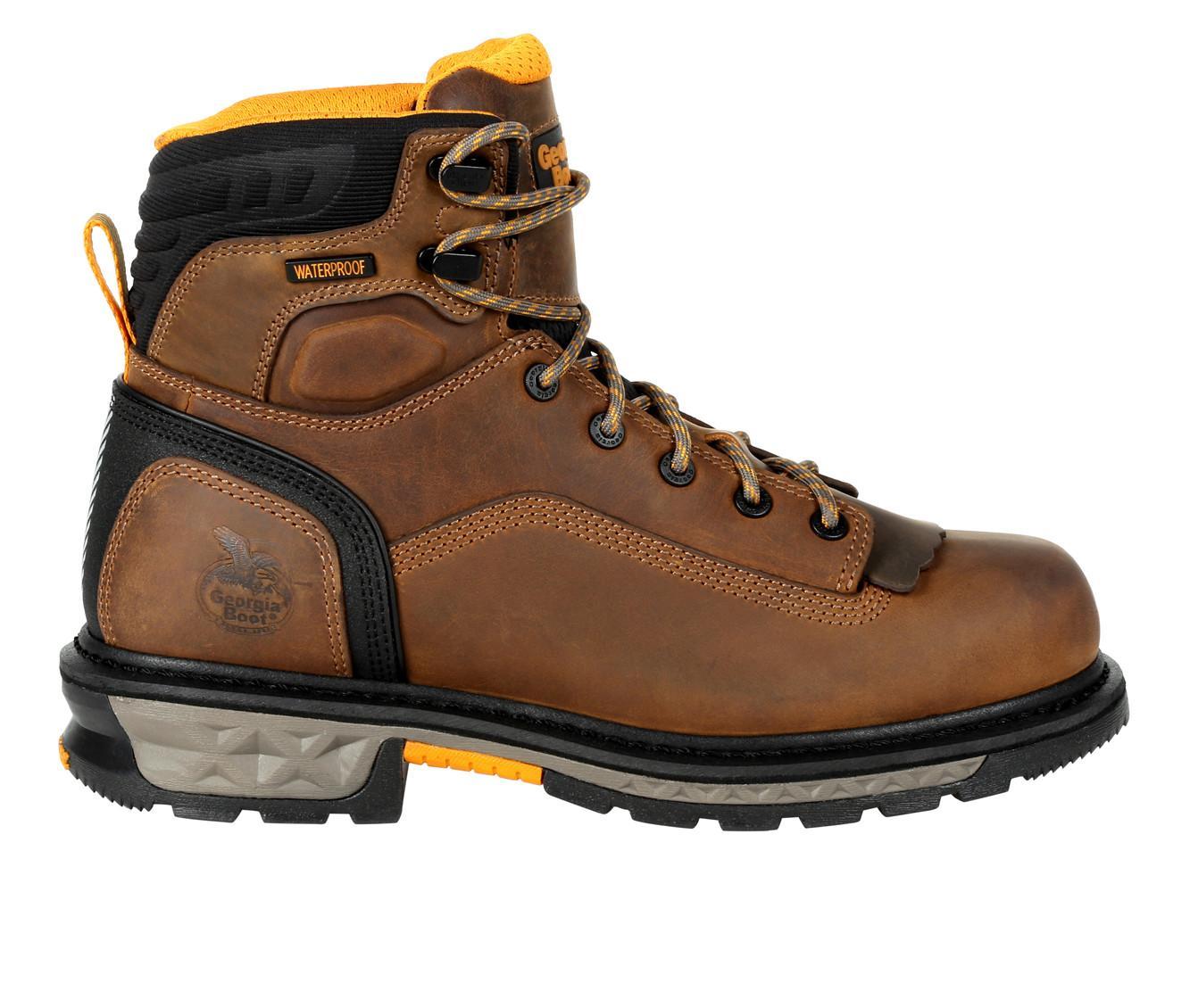 Men's Georgia Boot Carbo-Tec LTX Waterproof Composite Toe Work Boots Product Image