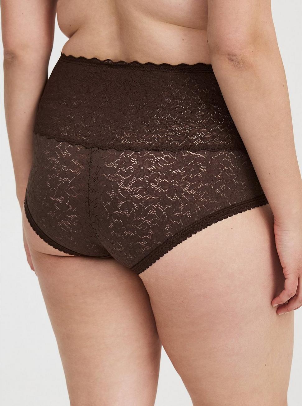 4-Way Stretch High-Rise Lace Panty Product Image